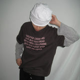 Look Striped Layered Long Sleeve T-Shirt (3 Colors)