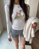 Bambi Slim Long Sleeve T-Shirt