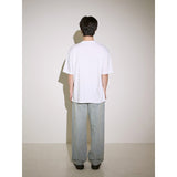 SINGLE EMBROIDERY  Overfit Short Sleeves (JTOSBT-0001)