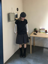 ココピンタックスエードミディスカート (2c)