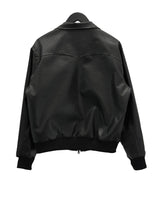 (unisex) Lumiere Overfit Leather Jacket