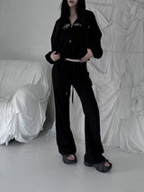 pretty emotion hooded zip-up (2color)