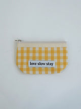 lss basic pouch (S size) _check yellow