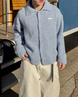 Arin Collared Knit Warmer Cardigan