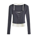Ria Layered Strap Cardigan 232939928