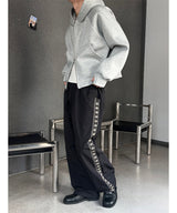 [Unisex] ハンドメイドステッチバンディングパンツ(3color)
