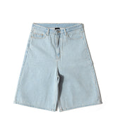 LB Denim Wide Bermuda Shorts (Ice Blue)