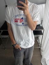 ASCLO アメリカグラフィック半袖Tシャツ (3color)