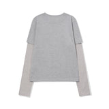 へースpfpレイヤード LS-T [Melange grey]