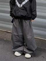bird hip cotton wide pants
