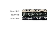 [F/W] スノーノルディックニットジップアップ(3color)