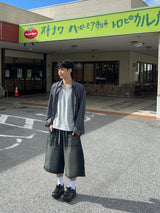 Washed Keyring Bermuda Pants (3 Colors)