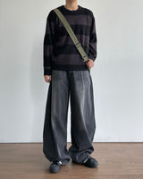 Dart Balloon Denim Pants 3C