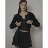 DOT CAMISOLE-BLACK