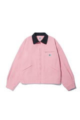Oversized Destroyed Jacket_Pink