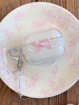 balletcore ribbon earphones case (airpods)