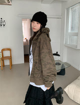 CAMO 2WAY SWEAT HOODIE (2C)