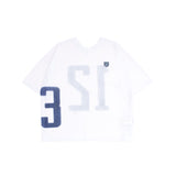 Regular Mash Uniform Short-Sleeved T-shirt  (UNISEX)_SYS6TS12WT