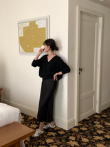 [MADE] SILKY SATIN SKIRT