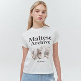 マルチーズアーカイブTシャツ