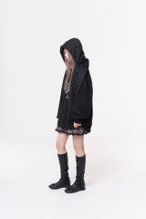 Mini heart reversible hood muffler