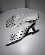 ribbon dot mule (2colors)