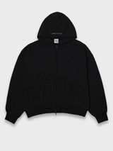 ロゴジップフーディー - ブラック