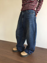 Barrel Wide Balloon Denim (1color)