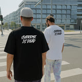 WTP "NOT SUPREME" Tshirt | Black