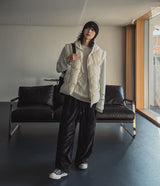 Zite Layered Stripe Damage Knit