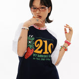 21C FROG Overfit Raglan T-shirt [2Color]