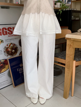 TD Basic Wide Cotton Pants (3color)