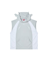 DEVIL HOODIE VEST (GREY)