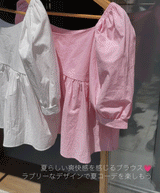 【MADE】Puff Blouse