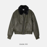 Dept Fur Leather Jacket (3color)