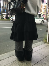 ミンキードットレッグウォーマーパンツ (2c)