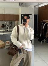 ヨギス ワイドフィット シングルタック コーデュロイパンツ