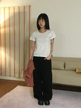 soru basic half T-shirt (3color)