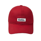 Sebs. ORIGINAL ball cap-RED