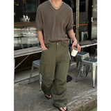 [S/S] Summer v neck half knit (3color)