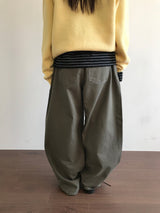 バーティカルバルーンワイドパンツ(2color)