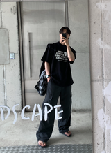 Kuiper Cargo Wide String Banding Pants