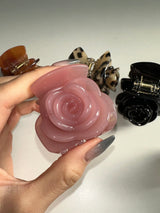 ダブルローズヘアクリップ (5color)