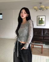 Popo Wool Layered Strap Knit
