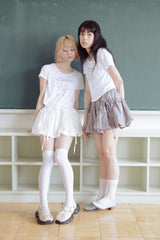 フリルバルーンスカート(white)