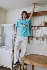 26SS★ DTP Kitten Daisy Short Sleeve Tee