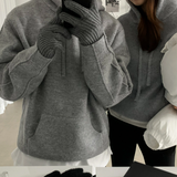Logane Cash-like Bangada Hooded Knit