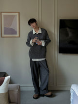 ASCLO Ben Wool V Neck Knit (9color)