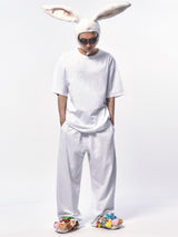 C Wear オーバーサイズTシャツ WHITE