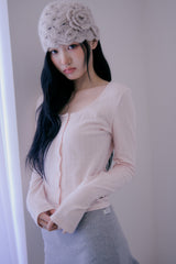 Breeze Cardigan (Baby pink)